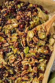 It's salty, crispy just like bacon but without the ginormous amount of grease. Roasted Brussels Sprouts Salad Yellowblissroad Com