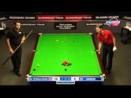 Online snooker games and tournaments. Ronnie O Sullivan Gerard Greene Full Match Snooker Paul Hunter Classic 2013 Final Youtube