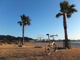 no 416 c としぼう dahon visc p20 2013モデル 朝日を見に行った後に少しポタリングしてみました 早朝だけあって誰も居なかったけど綺麗な景色が見れました