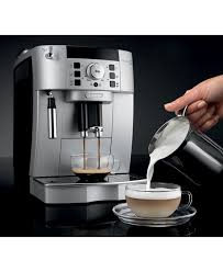 Delonghi magnifica xs automatic espresso machine review. De Longhi Magnifica Xs Fully Automatic Espresso And Cappuccino Machine With Manual Cappuccino System Reviews Coffee Makers Kitchen Macy S
