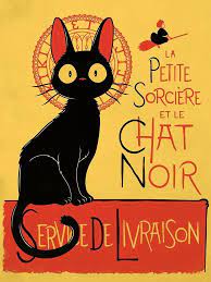 La Petite Sociere Et Le Chat Noir Service De Livraison By Adho1982 Studio Ghibli Art Ghibli Art Studio Ghibli
