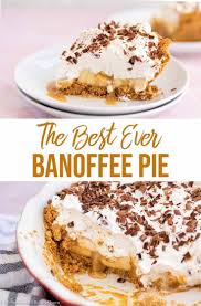 Homemade English Banoffee Pie Confessions Of A Baking Queen In 2020 Banoffee Pie Banoffee Pie Recipe Easy Banoffee Pie