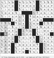 Rex Parker Does The Nyt Crossword Puzzle Commercial District In Tokyo Known As Fashion Center Wed 7 15 20 Video Game Character With L On His Hat Division Of Danish Krone