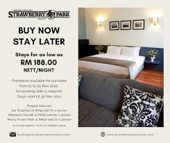 After booking, all of the property's details, including telephone and address, are provided in your booking confirmation and your account. Strawberry Park Resort Cameron Highlands Pagina Inicial Facebook
