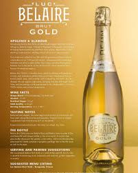 Bottle (750ml) standard delivery 1 week worldwide delivery minimum order of $70. Luc Belaire Gold Brut 75cl Koolwines