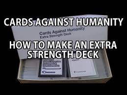 We own the name cards against humanity, the graphic design of our game, the slogan, logos, and all of our writing. Cards Against Humanity How To Make An Extra Strength Deck Youtube