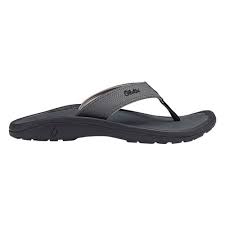 Mens Olukai Ohana Flip Flop Size 16 M Dark Shadow