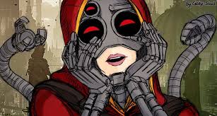 Warhammer 40000 Techpriest Ivarella Van Callet Yandere Face Meme Art By Gray Skull Warhammer 40k Artwork Warhammer Warhammer 40000