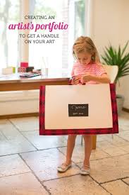 Keep Kids Art Organized All Year With Diy Artist S Portfolios Art For Kids Diy Art Projects Artist Portfolio