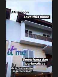 Ibu 4 anak ini mengaku, ingin pindah ke rumah baru. Masuk Gang Rumah Baru Sarita Abdul Mukti Tetap Gedongan