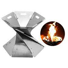 The use of unique materials makes folding fire. Outdoor Campfire Foldable Fire Pit Portable Lightweight Fireplace For Camping Trekking Backyard Garden Lightweight Fireplace Outdoor Stoves Aliexpress
