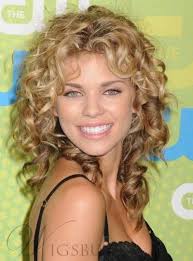 25 Short Curly Hair With Bangs