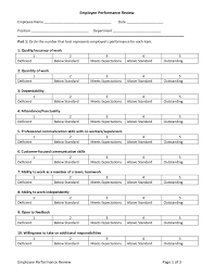 This is usually done to provide an independent opinion on a certain issue about the child's state of health, whether physical or mental. 2021 Employee Evaluation Form Fillable Printable Pdf Forms Handypdf