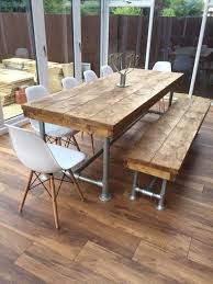 A Personal Favourite Rustic Reclaimed Scaffold Board Plank Woodandpipework Gmail Com Uk Delivery 8ft X 3ft 595 00 Rustic Furniture Plank Table Diy Dining