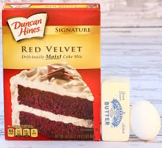 1 package of duncan hines moist deluxe dark chocolate fudge cake mix. Red Velvet Cookies Recipe Easy 3 Ingredient Cookie The Frugal Girls