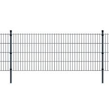 800 Cm X 123 Cm Gartenzaun Dallon Garten Living Ausfuhrung Grau Ausfuhrung Dallon Fence Fence Back In 2020 Garden Fence Panels Fence Panels Picket Fence Panels