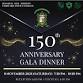 SJC 150 Gala Dinner event image