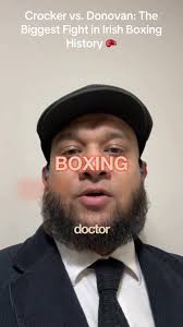 Crocker Vs Donovan Rematch for Title