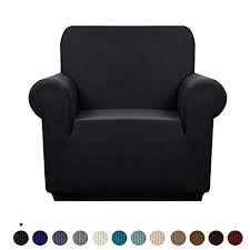 Granbest Housse De Canape Impermeable 1 Piece Jacquard Housse De Fauteuil Extensible Pour Salon 1 Place Noir En 2020 Housse Canape Housse De Canape Extensible Housses
