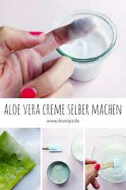 Gesichtscreme kannst du mit natürlichen zutaten zuhause selber machen. Aloe Vera Creme Selber Machen Diy Aloe Vera Creme Aus Dem Frischen Blatt Aloe Vera Creme Creme Selber Machen Aloe Vera