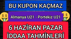 Slovenya'nın ljubijana kentinde oynanan mücadeleyi kazanan panzerler, şampiyon oldu. 6 Haziran Pazar Iddaa Tahminleri Kasa Kuponu Avrupa Sampiyonasi U21 Youtube