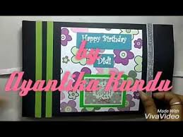 Birthday Gift For My Elder Sister Explosion Box Handmade Gift Youtube Handmade Photo Albums