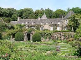 The entrance house had a few interesting and informative displays and videos, followed by a terrace with three birdfeeders. Gardens In Brittany France Tourism