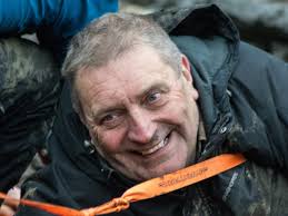 Pictures show rescue mission after man gets stuck waist deep in mud at  Ladybower Reservoir