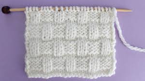 Basket Weave Stitch Knitting Pattern Studio Knit