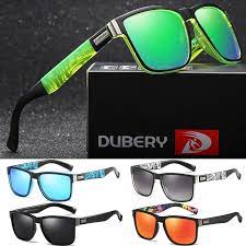 DUBERY Men Sport Polarized Sunglasses Outdoor Driving Fishing Round Glasses  Hot Fashion Sunglasses & Sunglasses Accessories