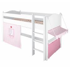 Annette Frank Kinder Hochbett Kaufladen Aus Holz 200x90 Cm In Weiss Und Rosa Jetzt Bestellen Unter Https Moebel Ladendirek Hochbett Kinderhochbett Bett
