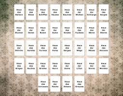 'haus und hof' (house and home) hyde flippo taught the german language for 28 years at high school and college levels and published several books on the german language and culture. Hauser Im Lenormand Die Deutung In Der Grossen Tafel Kartenorakel