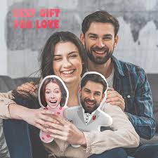 Oreiller personnalisé en peluche pour le visage