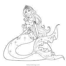 There, you are able to see the picture of the barbie itself. The Best 11 Mermaid Coloring Pages To Print