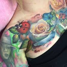 A tribal rose tattoo is very popular because of its enchanting beauty that left people spellbound. Ladybugs Roses