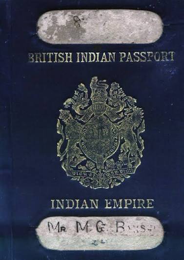 British Indian passport - Wikipedia