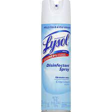 Lysol Disinfectant Spray Crisp Linen Scent 19 Oz Instacart