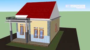 Model desain rumah kontemporer minimalis: Desain Rumah Cantik Ukuran 5 5 X 9 Meter Rumah Minimalis Modern Youtube