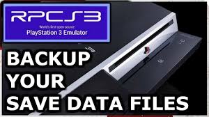 Rpcs3 How To Backup Save Data Files Ps3 Emulator Youtube