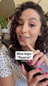 Damn those marketers are good #reserve #marketing #winetok #wine101 #lingo  #sommelier #somm #label #wine