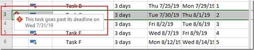 Use Deadline Dates To Track Your Project Commitments Ppm Works Inc Browser compatibility is a real problem. use deadline dates to track your