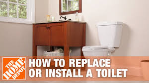 Light fixture (on clearance) $2.50 home depot. How To Replace Or Install A Toilet Bathroom Renovation The Home Depot Youtube