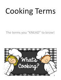 In daily word search, your computer becomes the pencil and the eraser. The Terms You Knead To Know Ppt Download