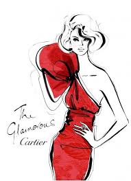 Love The Red Fashion Illustration By Megan Hess Be Inspirational Mz Mane Fashion Megan Hess Illustration Fashion Art Illustration Fashion Illustration