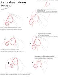 Horse Heads Tutorial By Nimfola D5z4jqy Png 1024 1390 Horse Drawings Horse Head Drawing Horse Sketch
