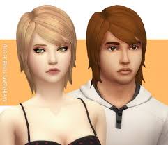 Perfect illusion mod · 5. Aveira Sims 4 Parenthood Medium Straight Hair Retextured Sims 4 Hairs