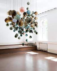 The Vancouver And Berlin Based Company Boccidesign Creates Its Distinctive Lighting With A Commit Cluster Pendant Lighting Diy Chandelier Modern Holiday Decor