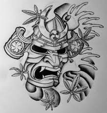 Black And White Japanese Demon Tattoo Designs Black White Oriental Drawings Google Search Tatuaggi Giapponesi Idee Per Tatuaggi Tatuaggio Samurai
