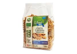 Macarrao De Grao De Bico Com Curcuma Tipo Fusilli Libre Bio 200g Casa Santa Luzia