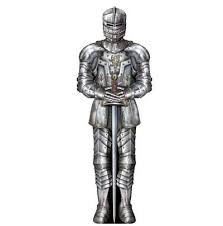 The Jointed Suit Of Armor Makes A Perfect Wall Decoration For Lining The Walls Of An Entrance Hallway Or Posting O Suit Of Armor Medieval Party Medieval Knight